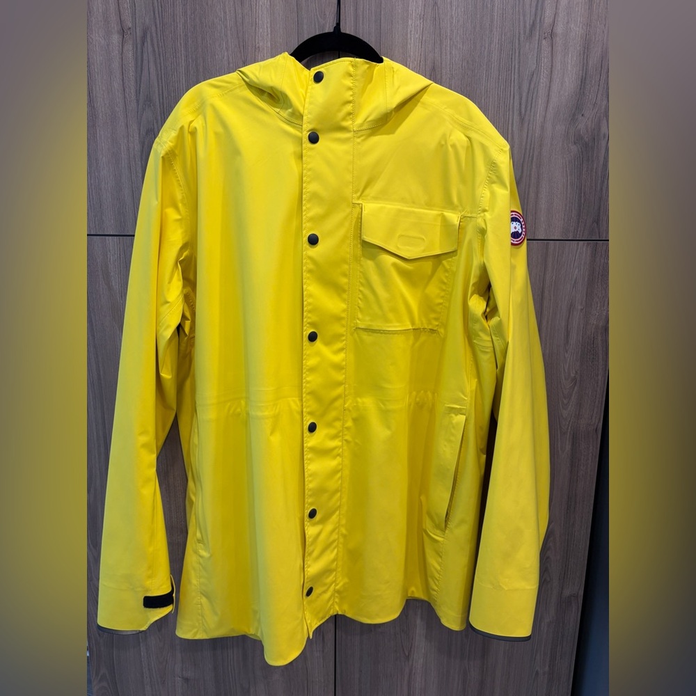 Canada Goose Nanaimo Windproof/Waterproof Jacket In Overboard Yellow - Picture 6 of 15